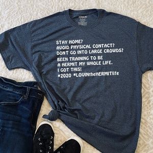 Training my whole life to be a hermit custom Tshir